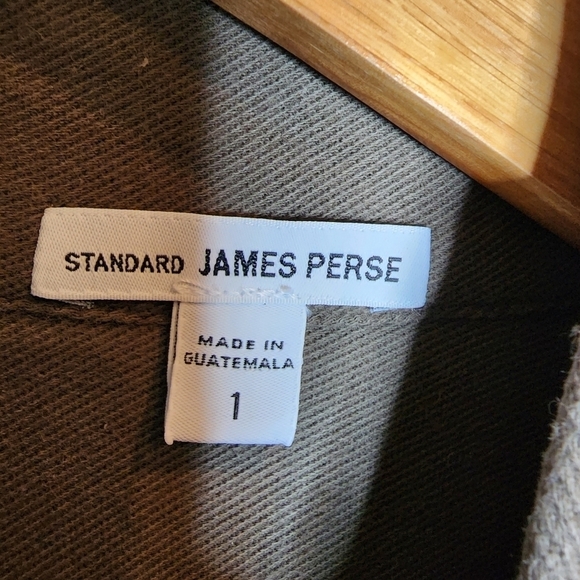 James Perse green sweater jacket. Size 1 or small - Picture 9 of 16